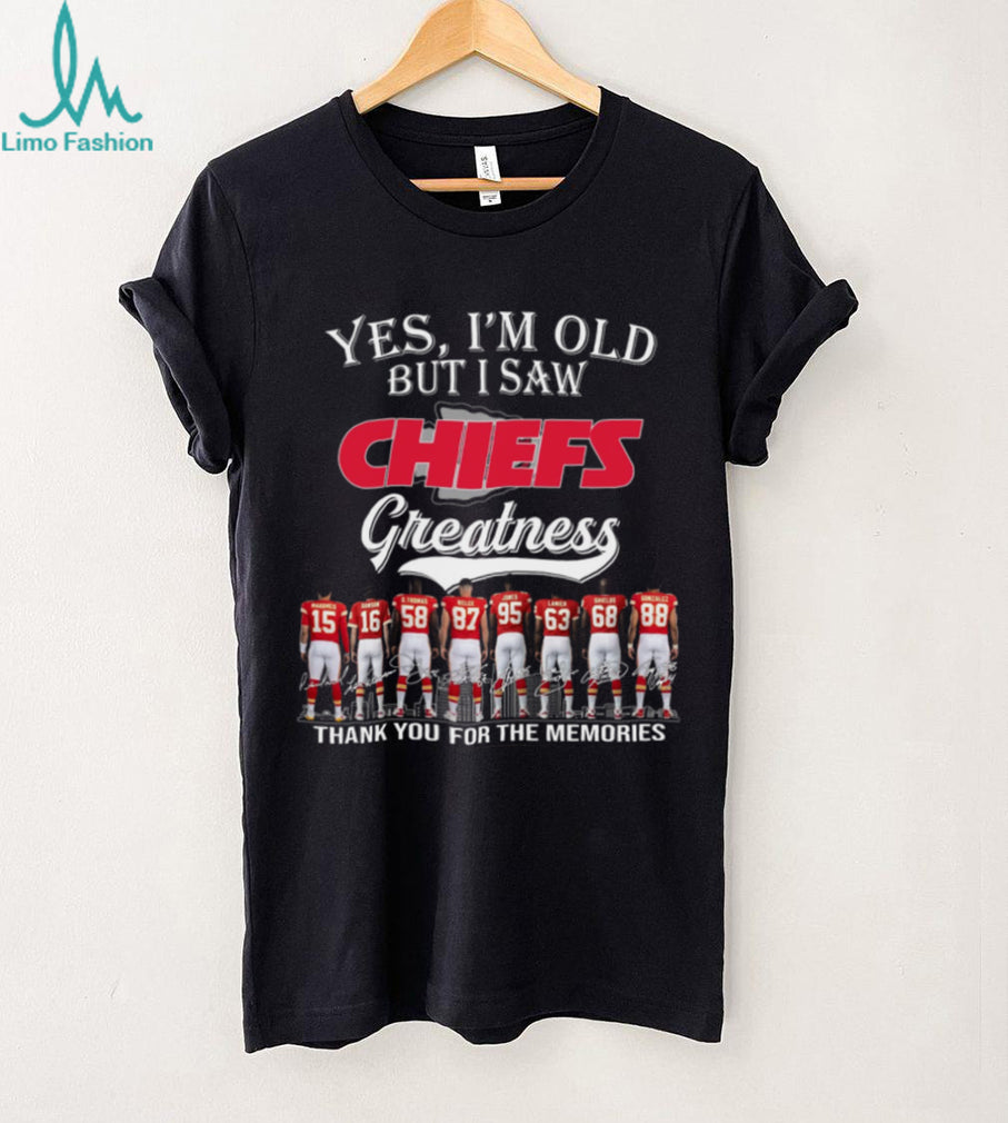Kansas City Chiefs Football Team Legends Retro Style Greatness Gift For Loyal Fans Shirt