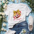 Kansas City Chiefs Go Chiefs Gameday Football Bow T Shirt