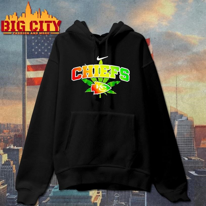 Kansas City Chiefs Marijuana Weed Leaf Shirt
