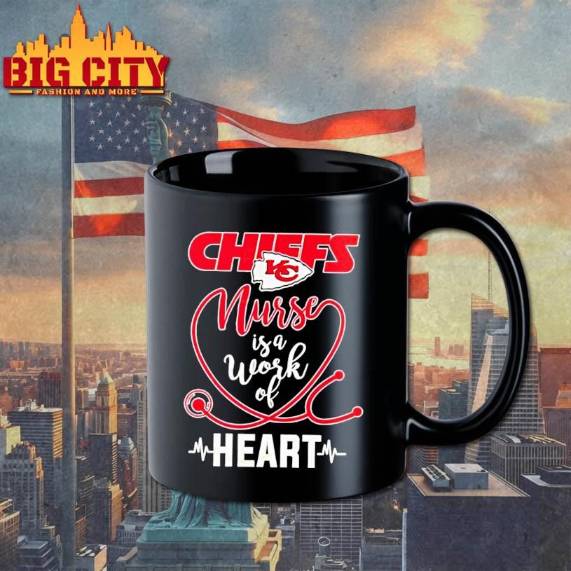 Kansas City Chiiefs Nurse Is A Work Of Heart Shirt