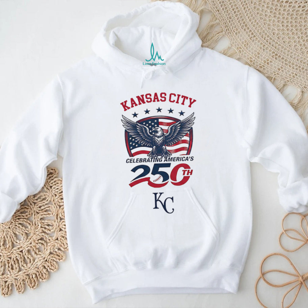 Kansas City Royals Celebrating America’s 250th Anniversary Custom Baseball Jersey T Shirt