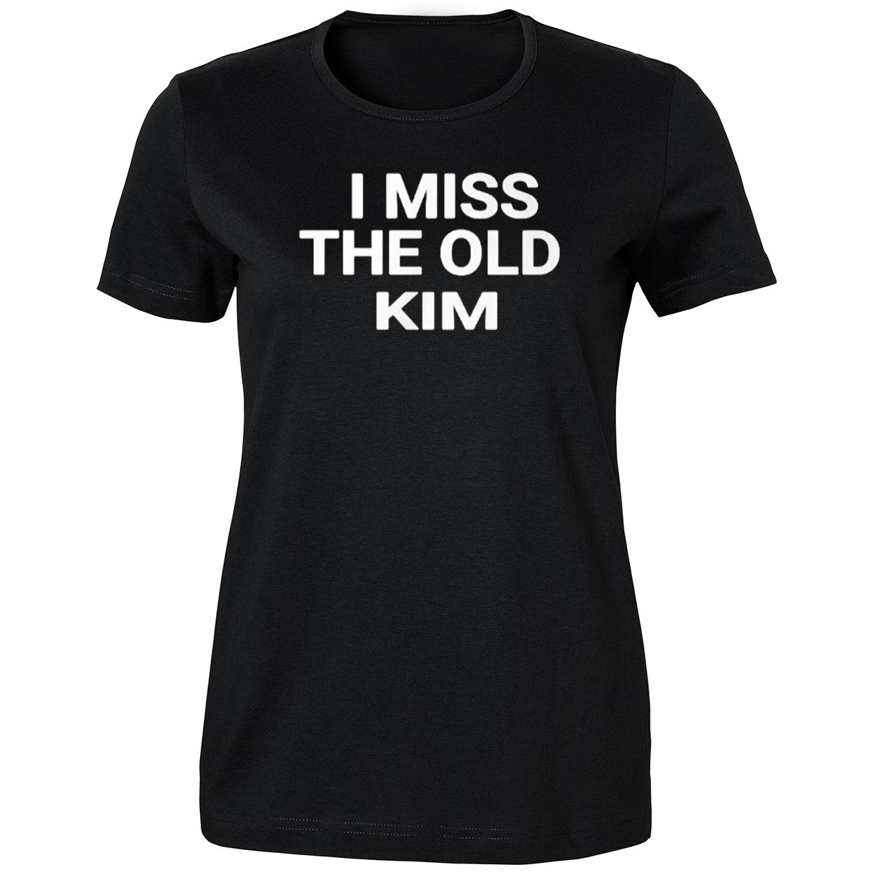 Kanye West Wearing I Miss The Old Kim Shirt