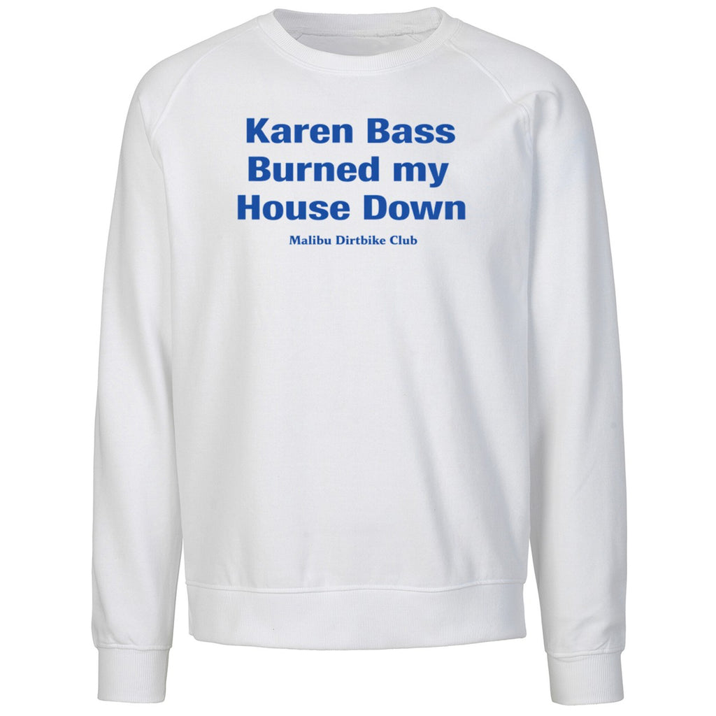 Karen Bass Burned My House Down Malibu Dirtbike Club Shirt