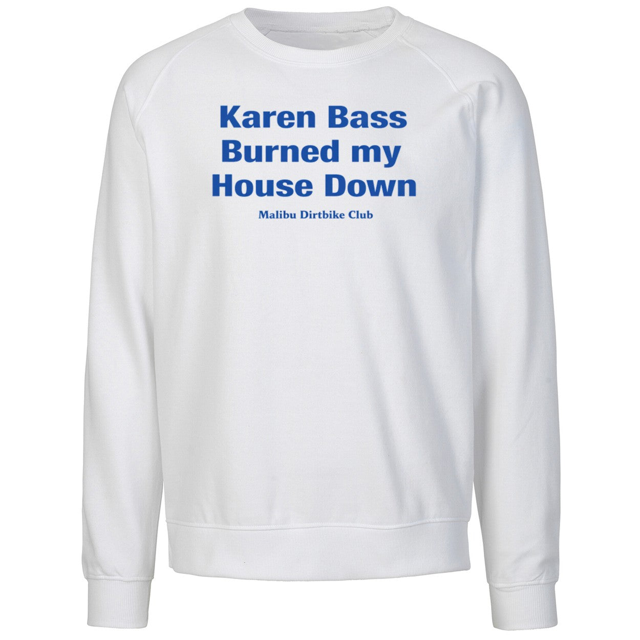 Karen Bass Burned My House Down Malibu Dirtbike Club Shirt