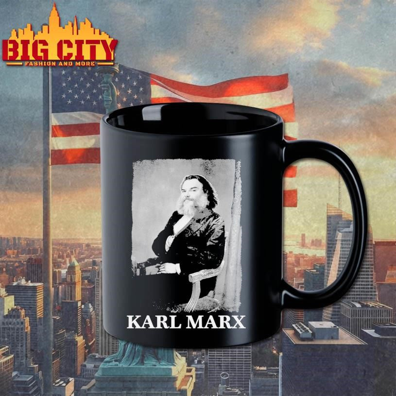 Karl Marx Jack Black Shirt