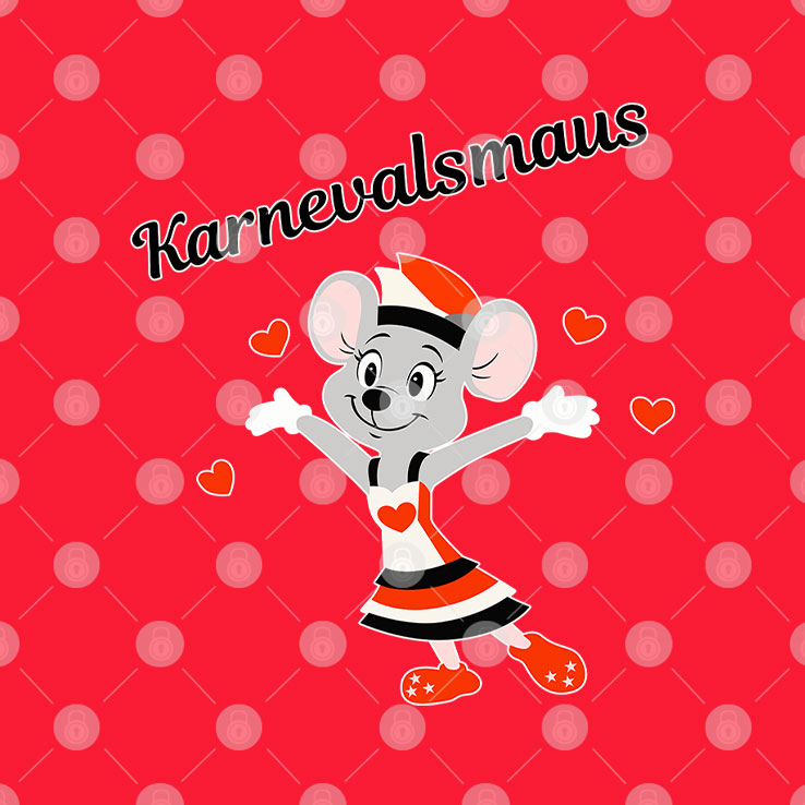 Karnevalsmaus Carnival Mouse T Shirt