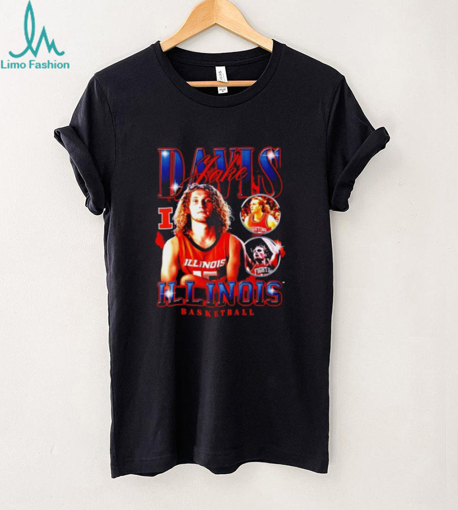 Kasparas Jakucionis “Jake” Illinois Fighting Illini Basketball Tribute T Shirt
