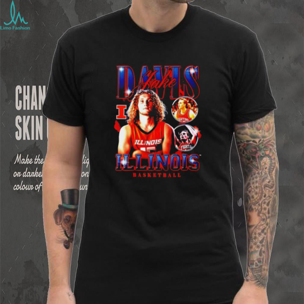Kasparas Jakucionis “Jake” Illinois Fighting Illini Basketball Tribute T Shirt