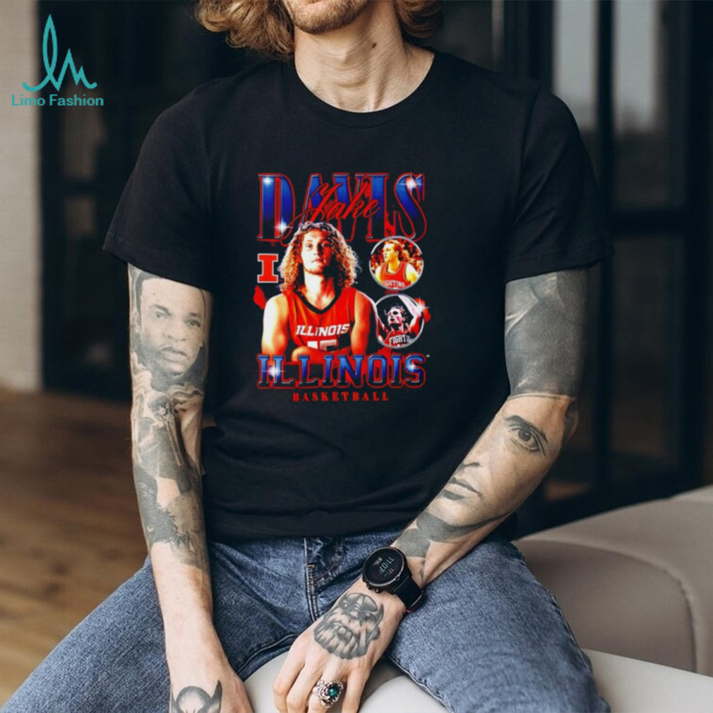 Kasparas Jakucionis “Jake” Illinois Fighting Illini Basketball Tribute T Shirt