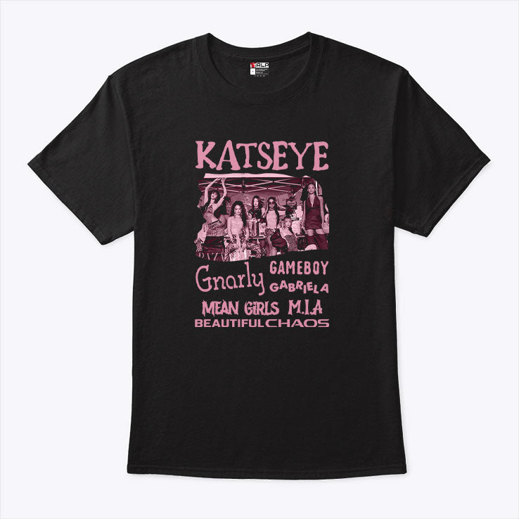 Katseye The Beautiful Chaos Tour T Shirt