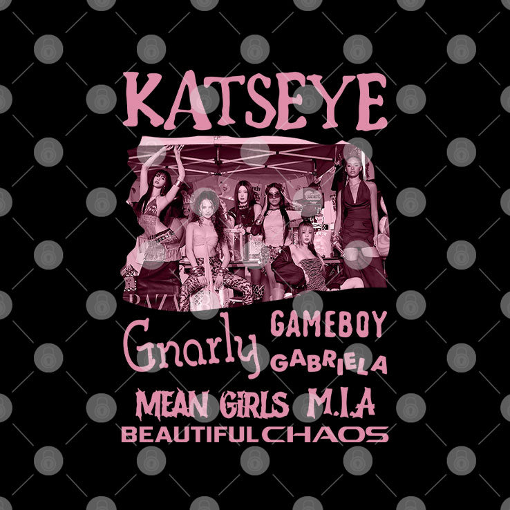 Katseye The Beautiful Chaos Tour T Shirt