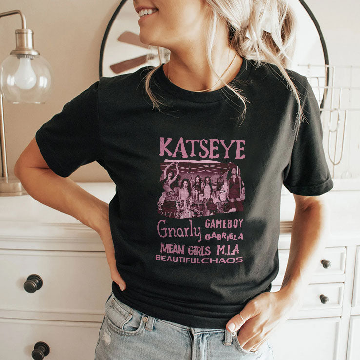 Katseye The Beautiful Chaos Tour T Shirt