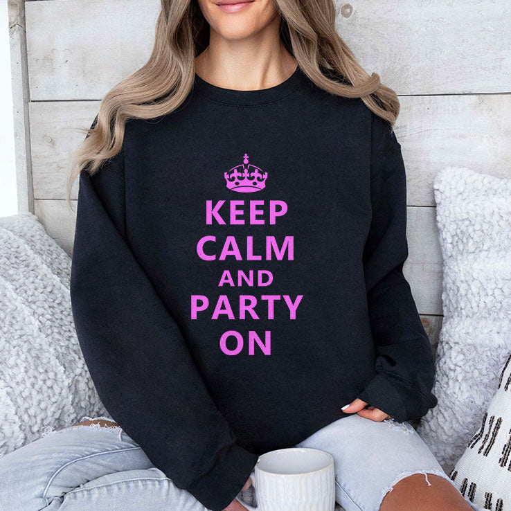 Keep Calm And Party On T Shirt