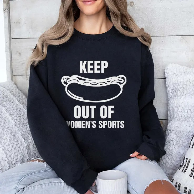 Keep Hot Dogs Out Of Women’s Sports Shirt