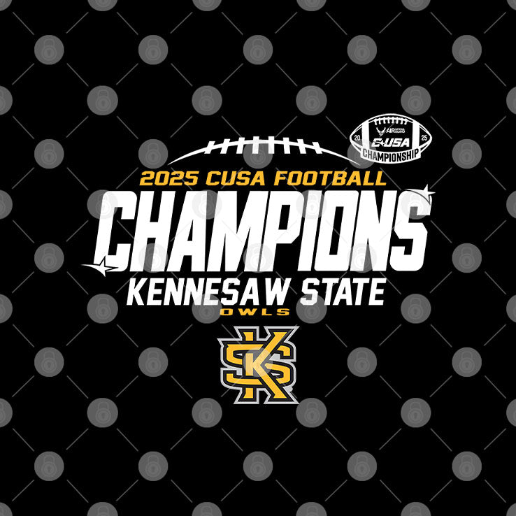 Kennesaw State Owls 2025 C-USA Champs T Shirt