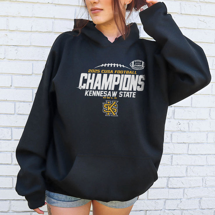 Kennesaw State Owls 2025 C-USA Champs T Shirt
