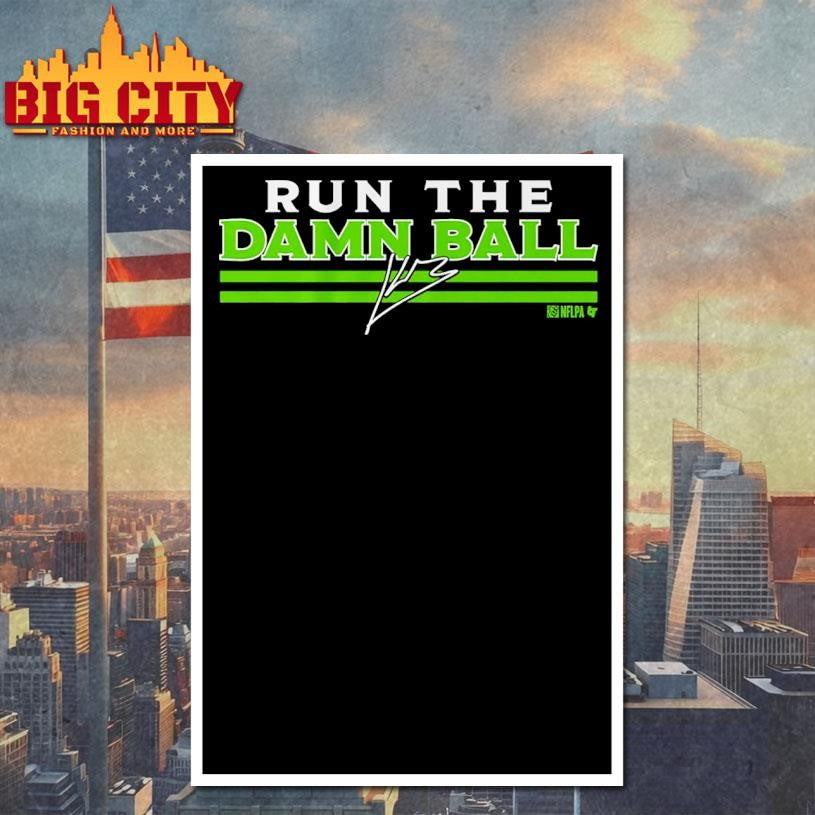 Kenneth Walker III Run the Damn Ball Shirt