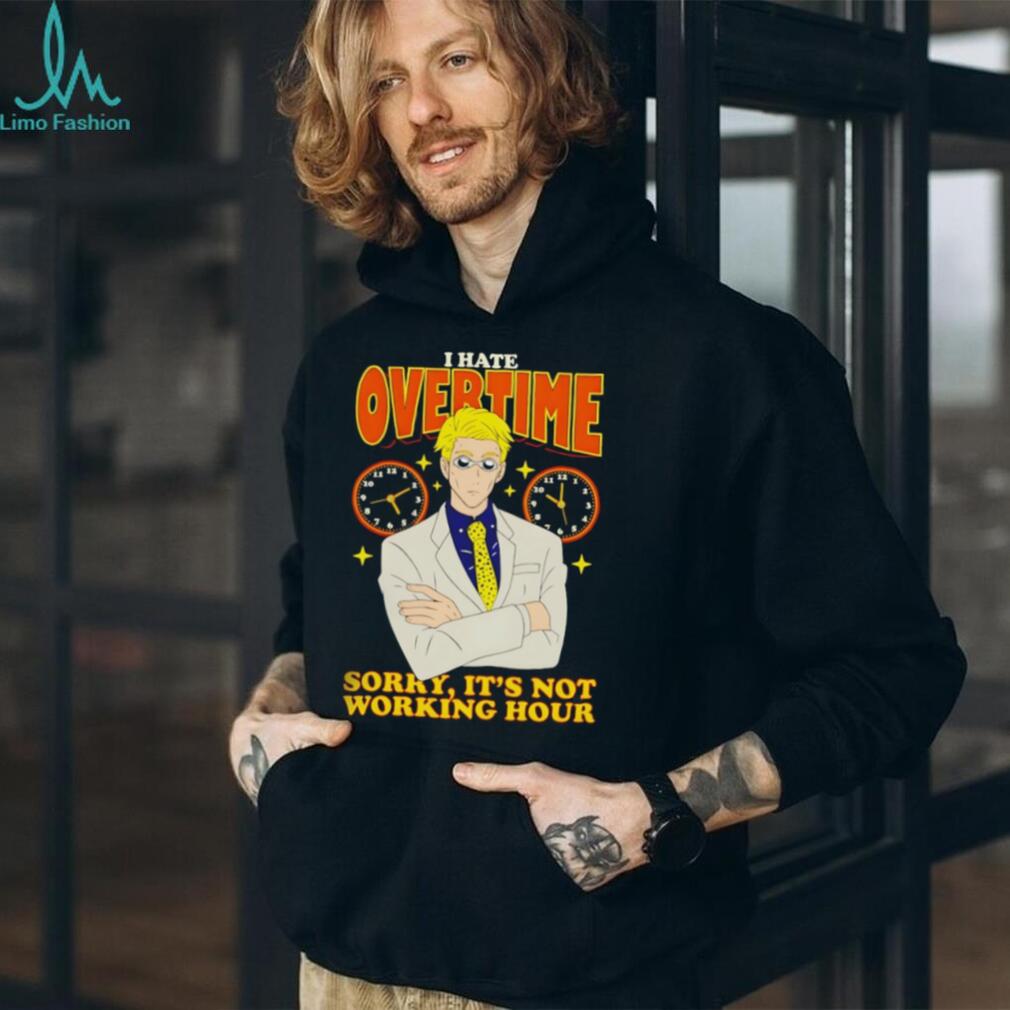 Kento Nanami I Hate Overtime Not Working Hour Anime T Shirt