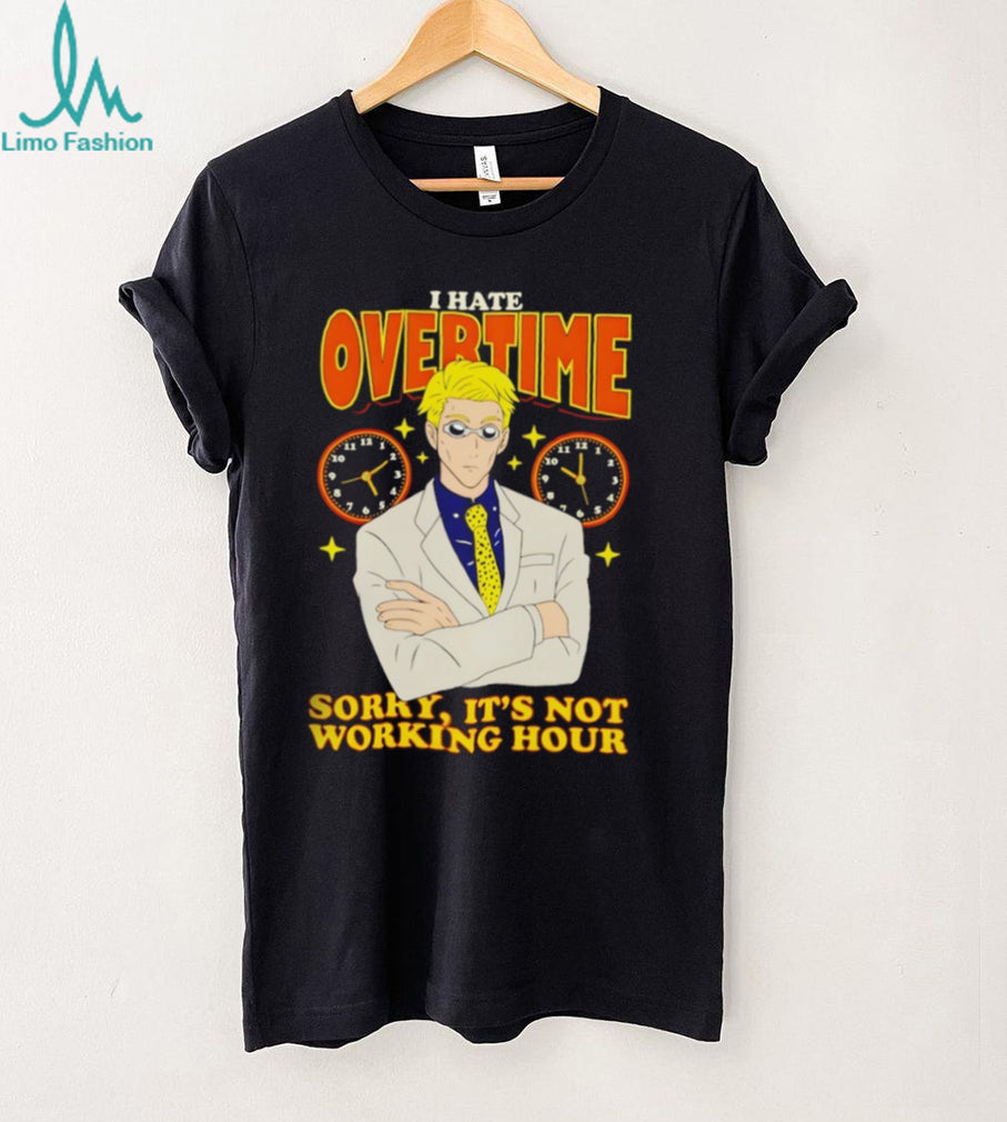 Kento Nanami I Hate Overtime Not Working Hour Anime T Shirt