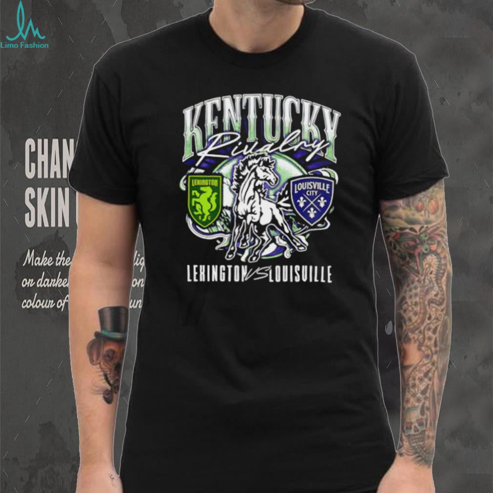 Kentucky Rivalry Lexington vs Louisville City Soccer Derby T Shirt