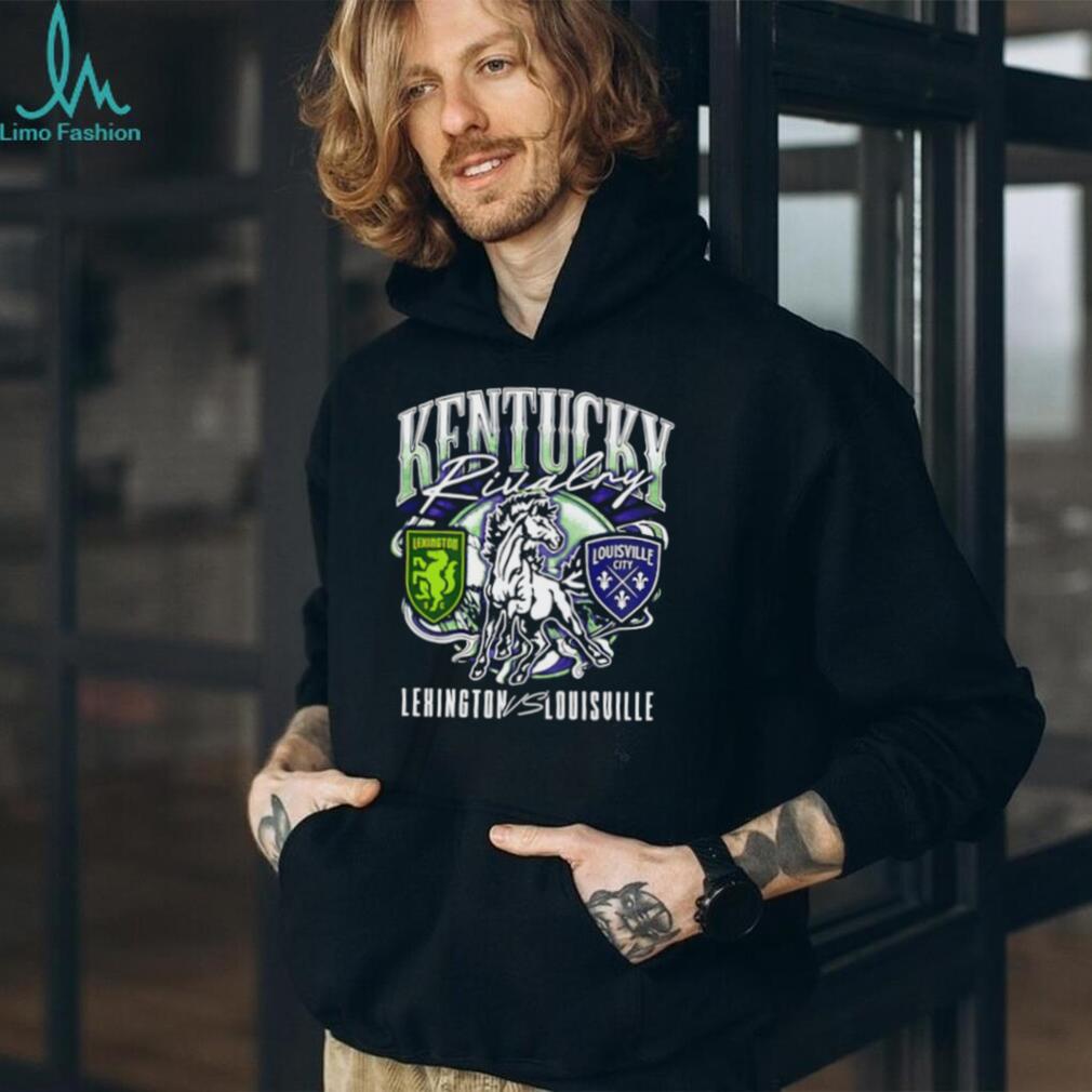 Kentucky Rivalry Lexington vs Louisville City Soccer Derby T Shirt