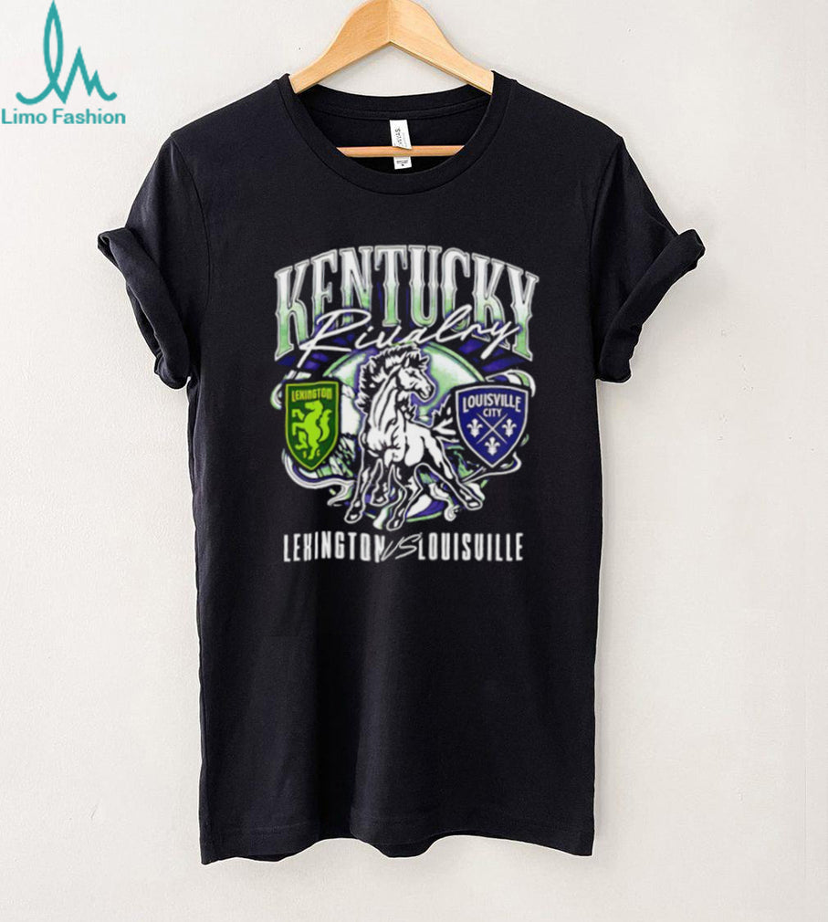 Kentucky Rivalry Lexington vs Louisville City Soccer Derby T Shirt