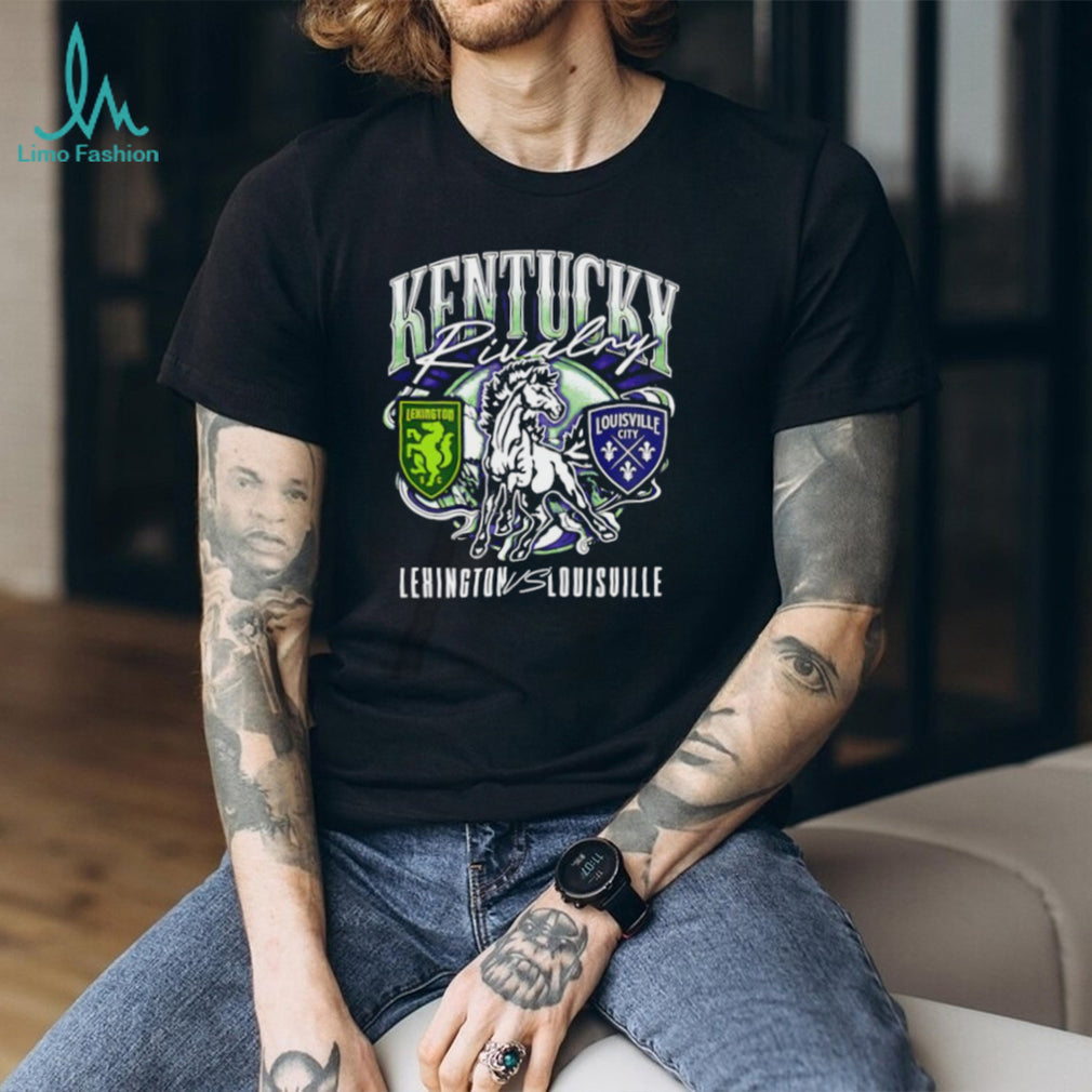 Kentucky Rivalry Lexington vs Louisville City Soccer Derby T Shirt