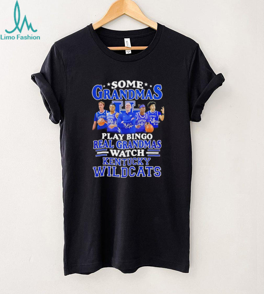 Kentucky Wildcats Basketball “Real Grandmas Watch Kentucky” T Shirt