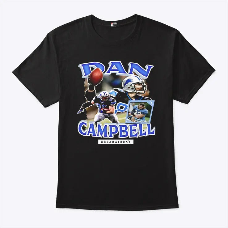 Kerby Joseph & Terrion Arnold Dan Campbell T Shirt