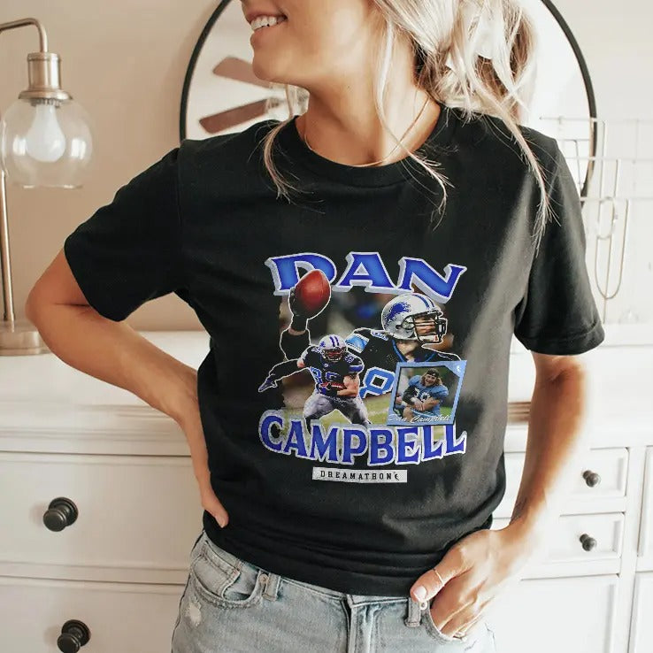 Kerby Joseph & Terrion Arnold Dan Campbell T Shirt