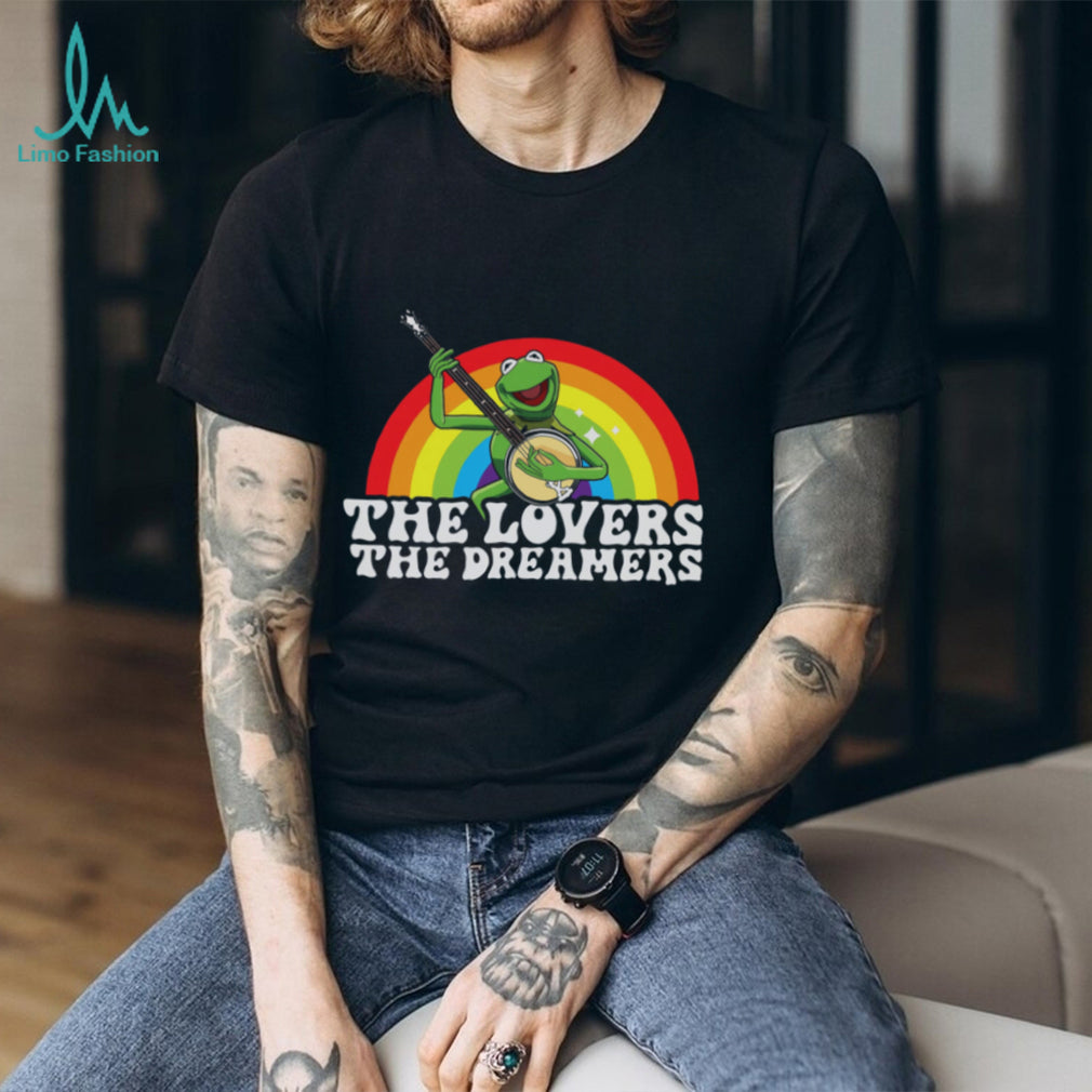 Kermit The Frog Rainbow The Lovers The Dreamers Graphic T Shirt
