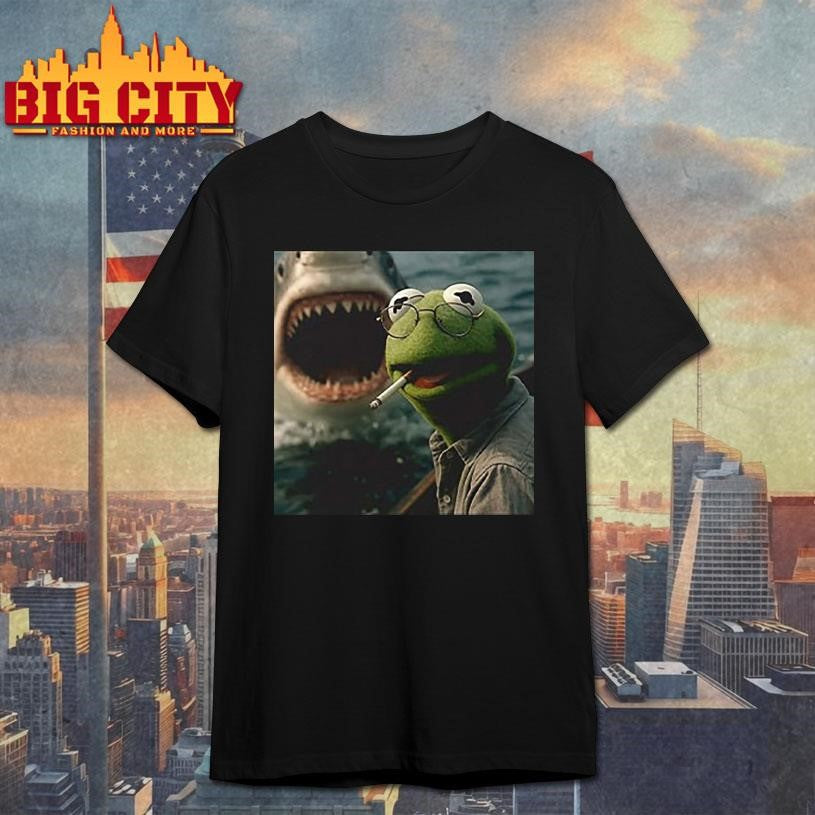 Kermit The Frog Smoking Meme Shirt