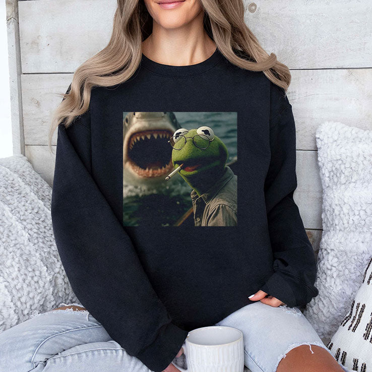 Kermit The Frog Smoking Meme T Shirt