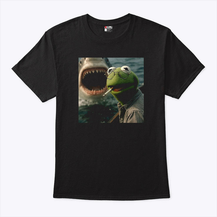 Kermit The Frog Smoking Meme T Shirt