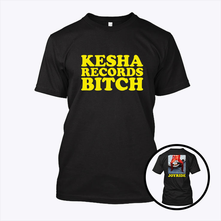 Kesha Records Bitch Joyride T Shirt