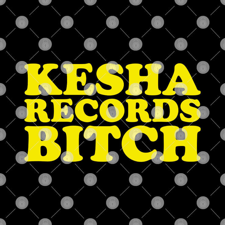 Kesha Records Bitch Joyride T Shirt