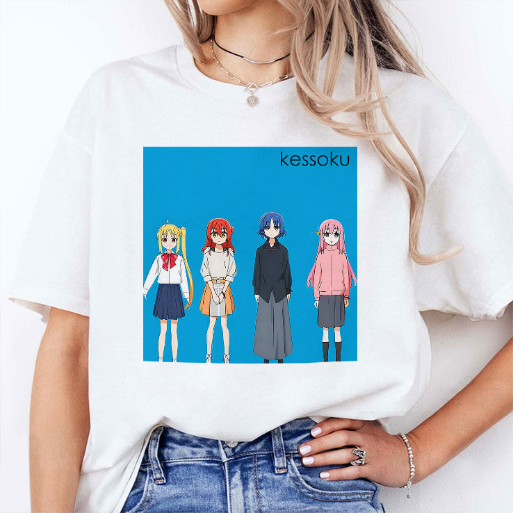 Kessoku Band Bocchi The Rock Anime T Shirt