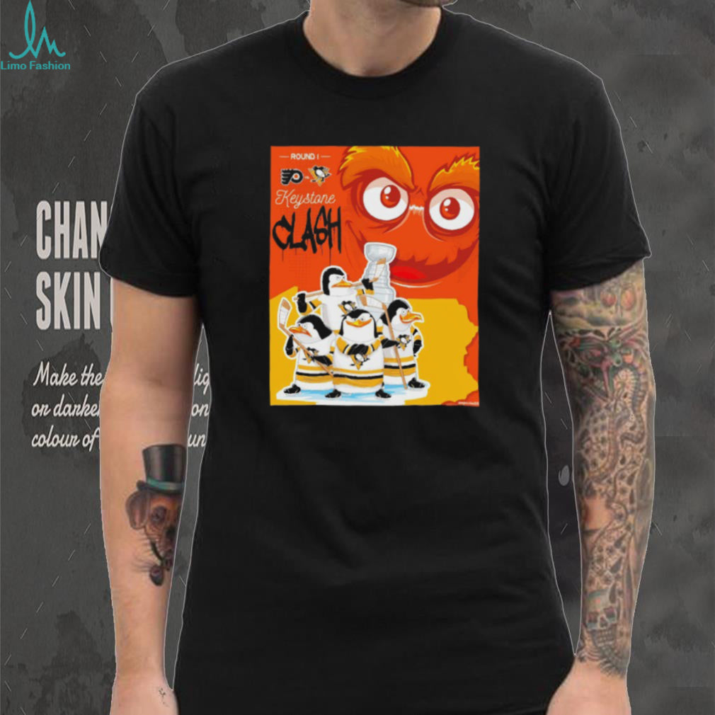 Keystone Clash Penguins Hockey T Shirt