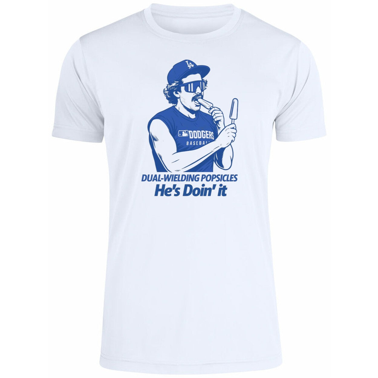 Kiké Hernandez Dual Wielding Popsicles He’s Doin’ It Shirt