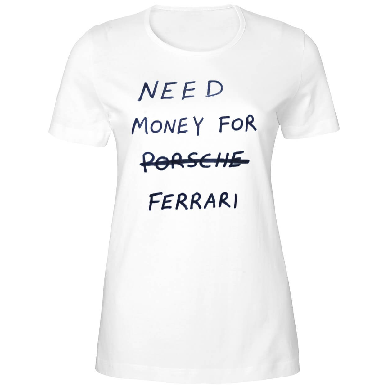 Kim Kardashian with Need Money For Ferrari Shirt