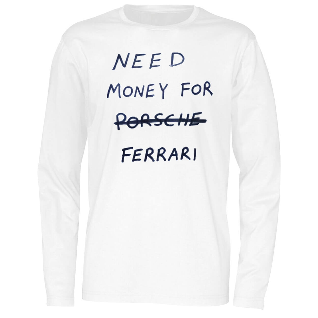 Kim Kardashian with Need Money For Ferrari Shirt