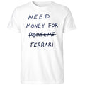 Kim Kardashian with Need Money For Ferrari Shirt
