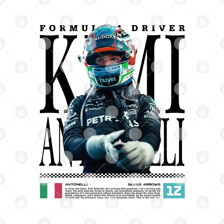 Kimi Antonelli F1 Racing Shirt