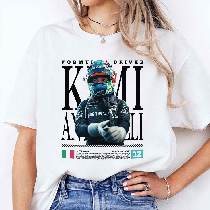 Kimi Antonelli F1 Racing Shirt