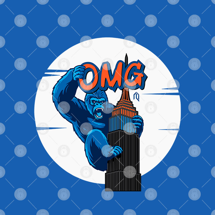 King Kong New York Mets OMG 2024 T Shirt