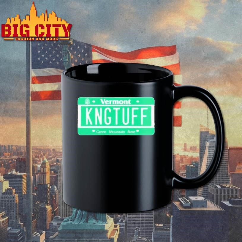 King Tuff Vt License Plate Shirt