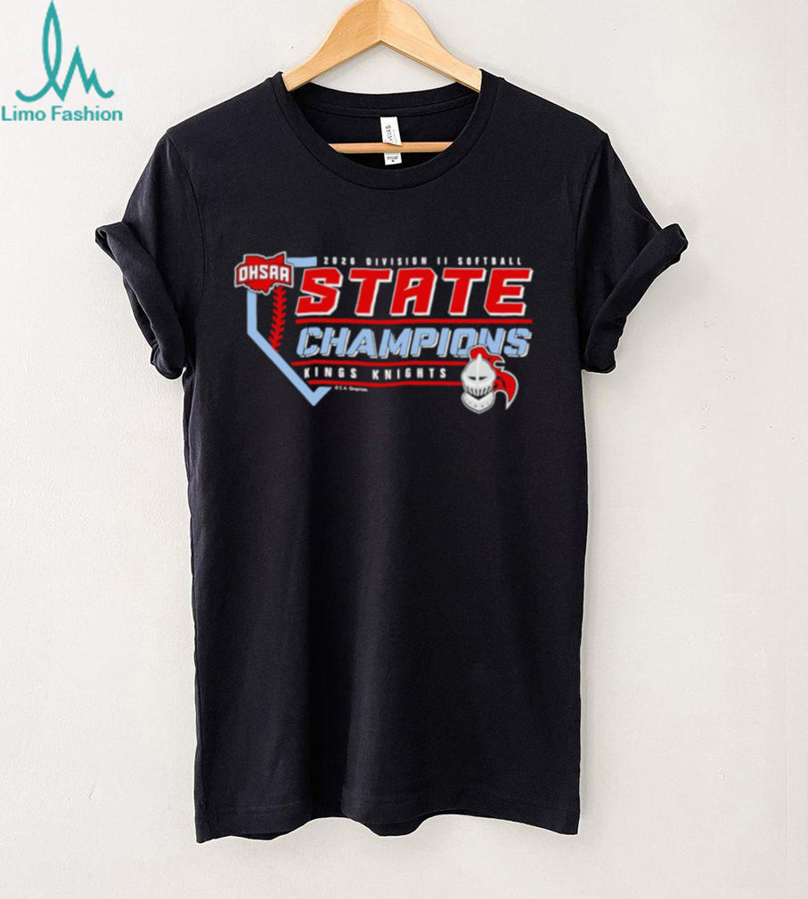 Kings Knights 2026 OHSAA Softball D2 State Champions shirt