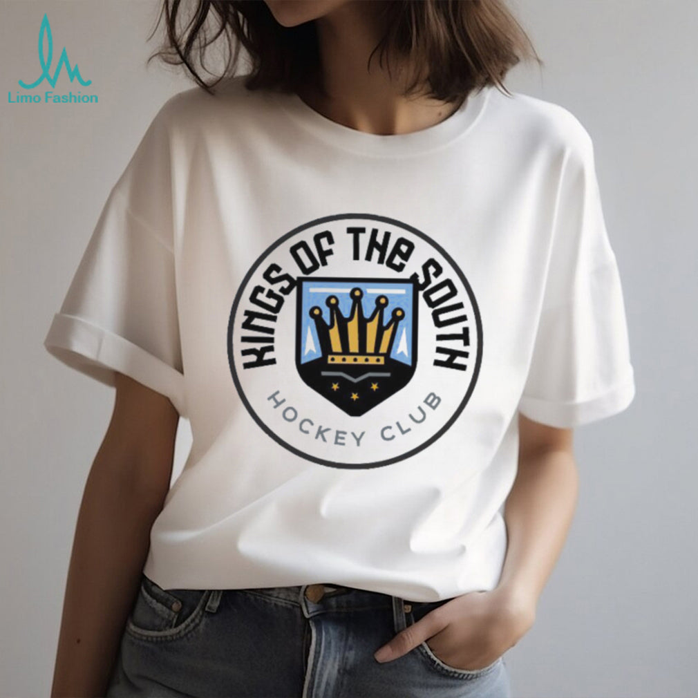 Kings Of The South Hockey Club Crest White T Shirt
