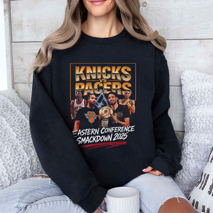 Knicks Vs Pacers Eastern Conference Smackdown 2025 T Shirt