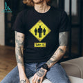 Knights Who Say Ni Road Sign T Shirt “Say It” Warning Graphic
